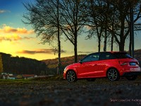 Audi A1 im Herbst